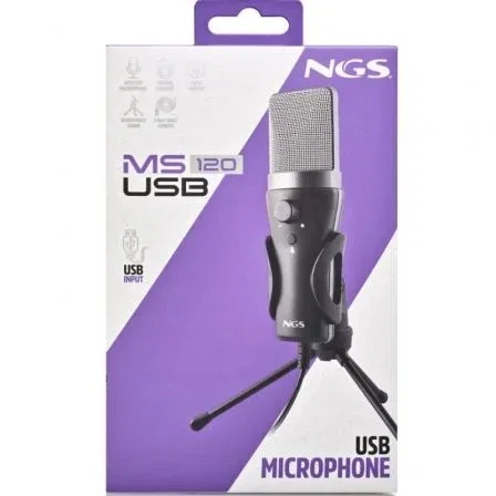 NGS MS120USB Micrófono USB con cable NGS MS120USB Micrófono USB con cable